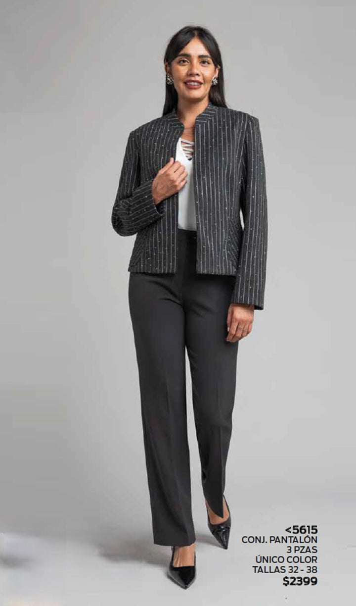 CONJUNTO BLUSA/SACO/PANTALON 5615