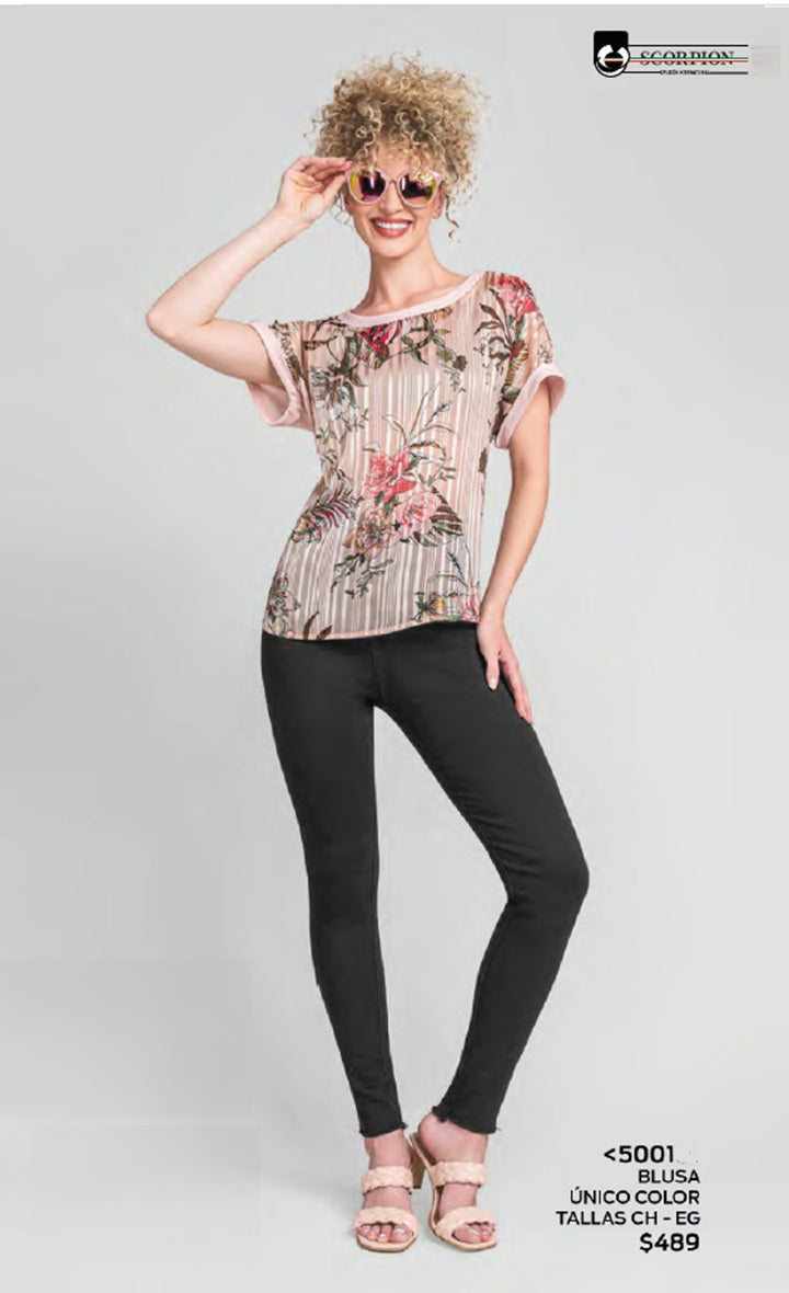 BLUSA MANGA CORTA 5001