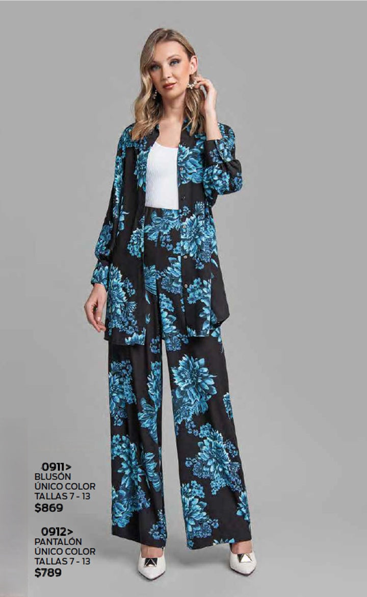 PANTALON DE PIERNA AMPLIA 0912