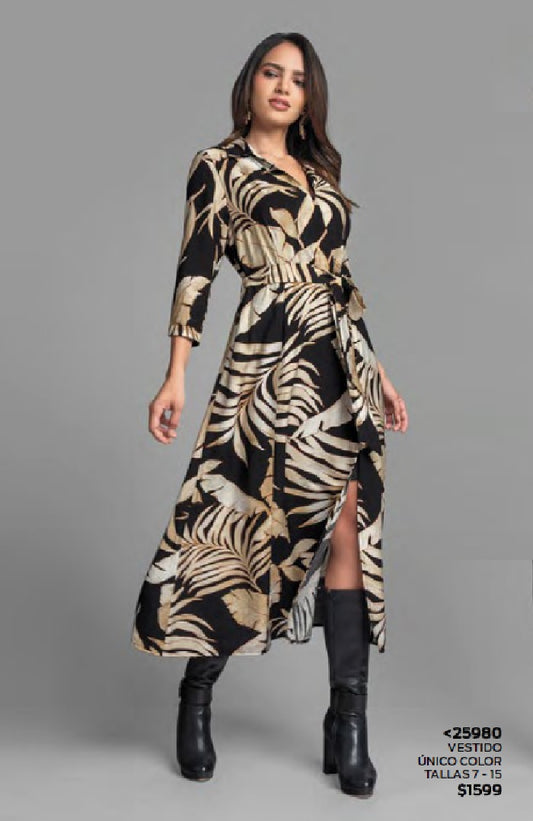 VESTIDO LARGO 25980