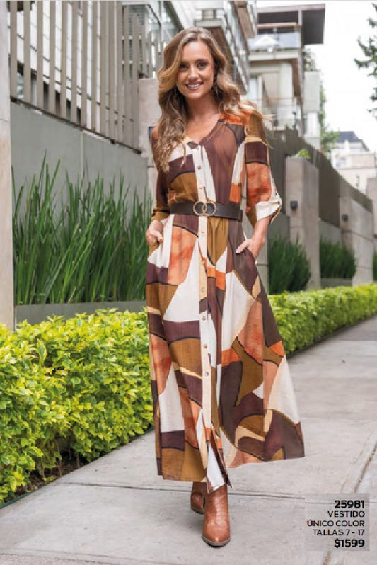 VESTIDO LARGO 0025981