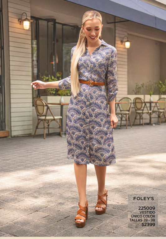 VESTIDO CAMISERO 225009