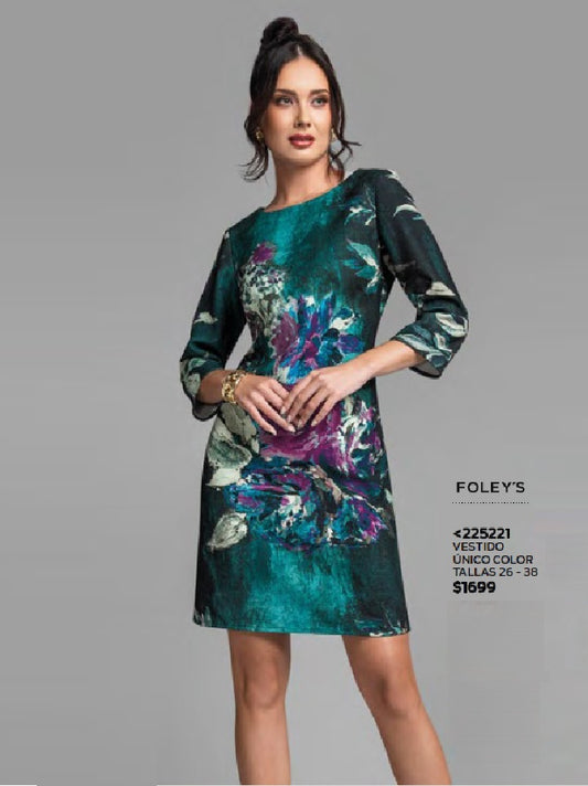 VESTIDO CON DISEÑO 225221