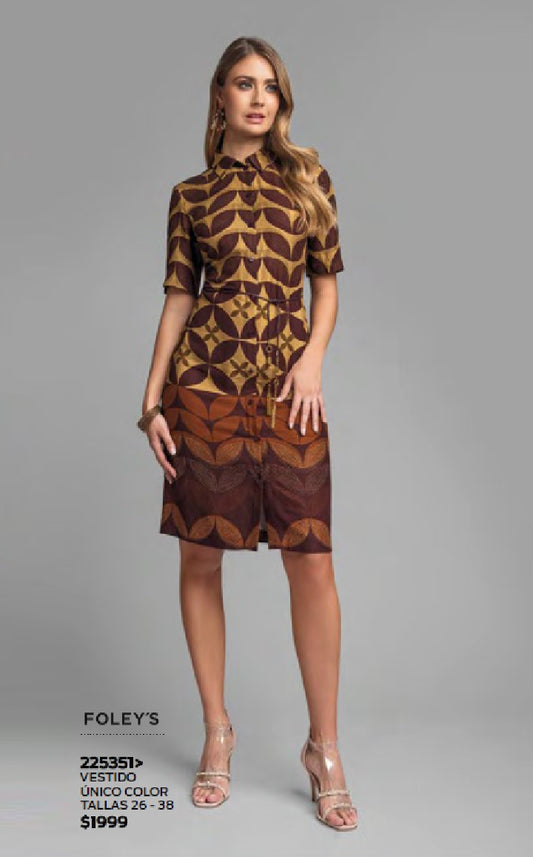 VESTIDO TIPO CAMISERO 225351