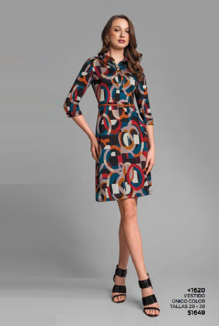 VESTIDO TIPO CAMISERO 1620