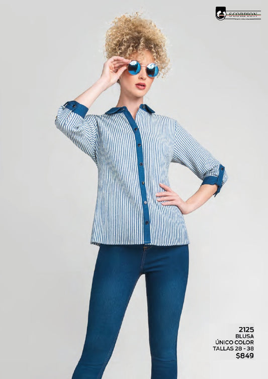 BLUSA CAMISERA 2125