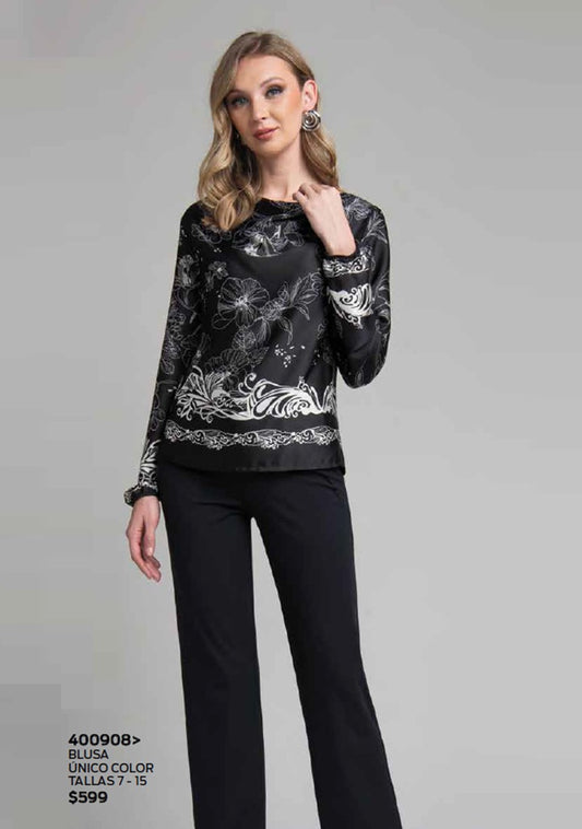 BLUSA MANGA LARGA   40098
