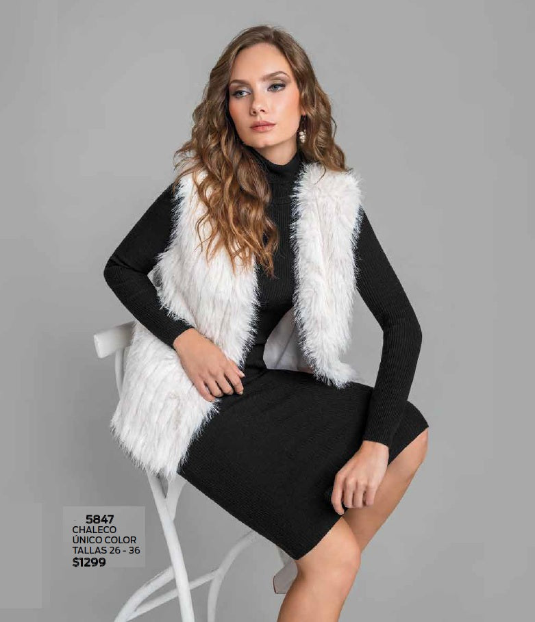CHALECO CON PELUCHE 5847