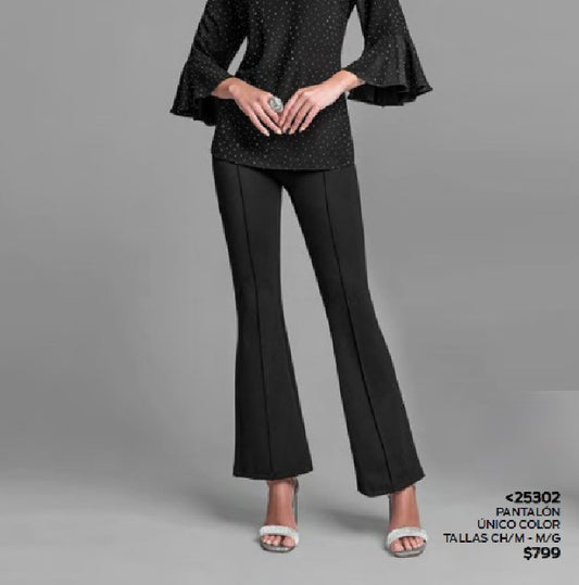 PANTALON SEMI ACAMPANADO 25302