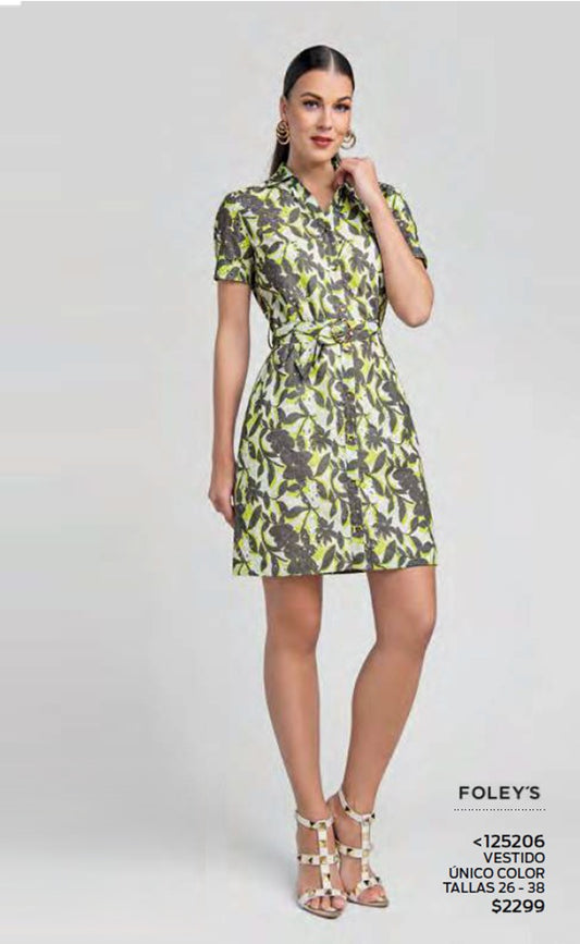 VESTIDO CORTO     125206