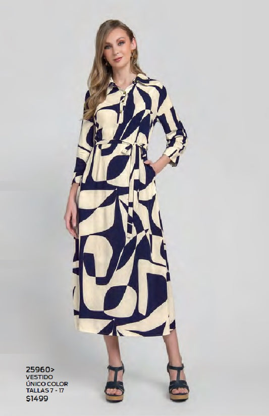 VESTIDO LARGO 25960