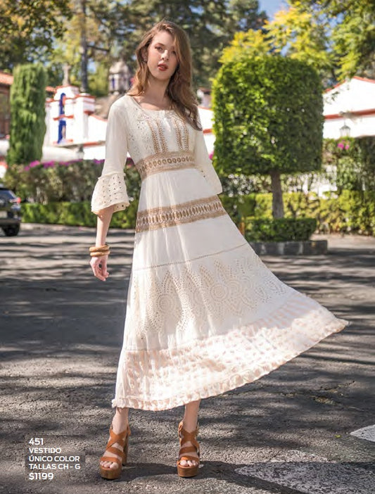 VESTIDO LARGO 451