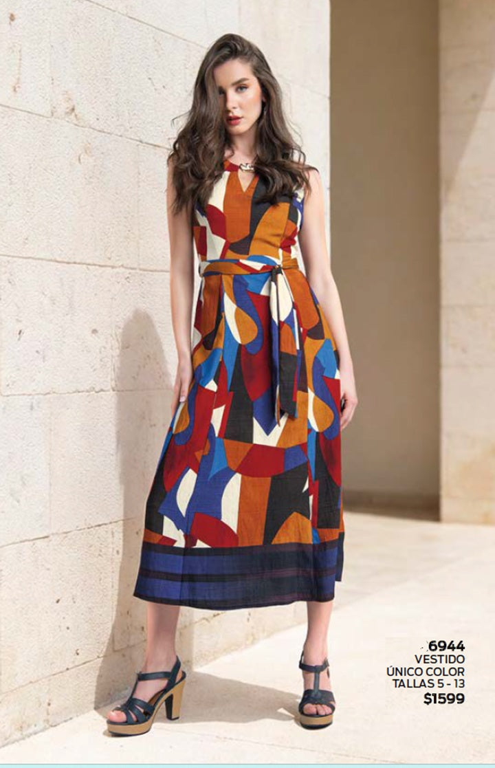 VESTIDO LARGO 6944